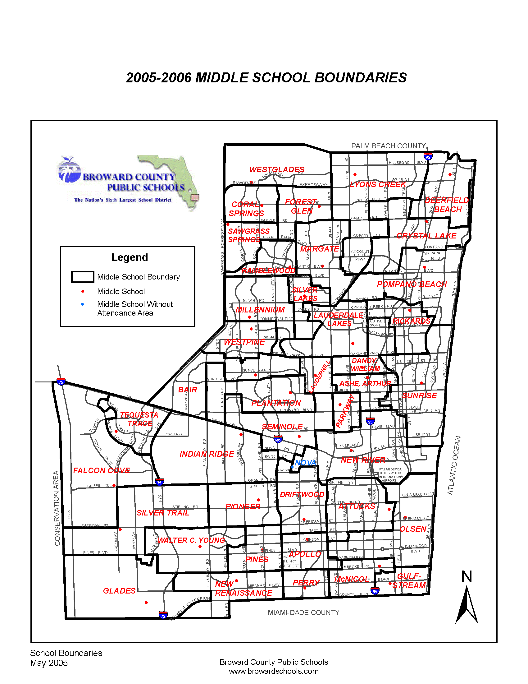 Middle School Boundaries